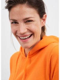 Hoodie Damen Orange